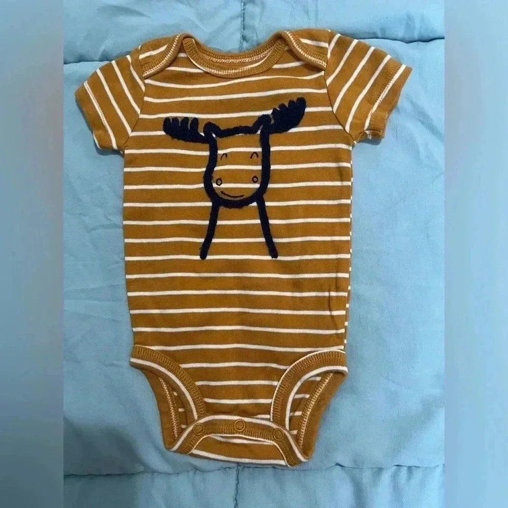 Carter's Just one you 3 pack bodysuits onesies Size 3 Months